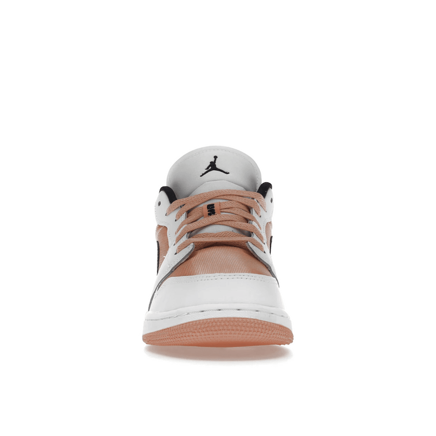 Air Jordan 1 Low White Light Madder Root — 36