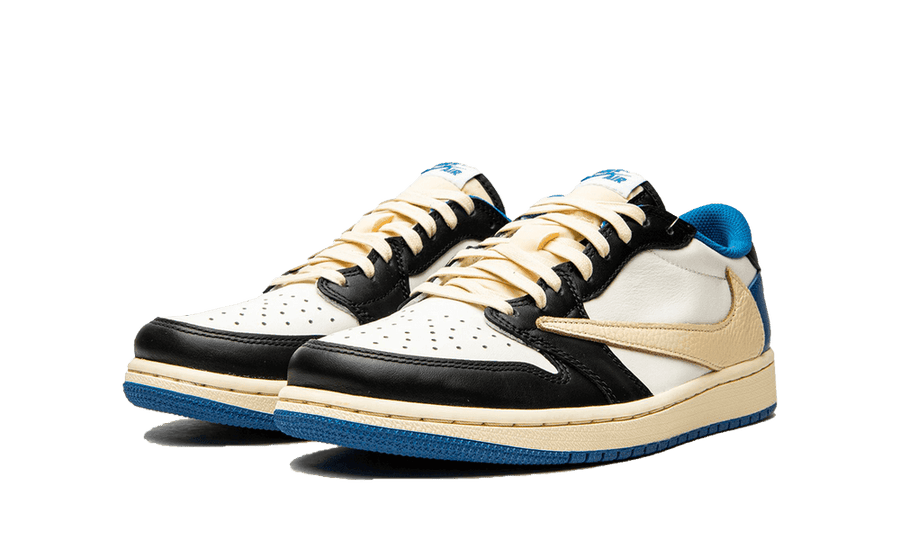 Air Jordan 1 Low X Fragment X Travis Scott Military Blue — 36