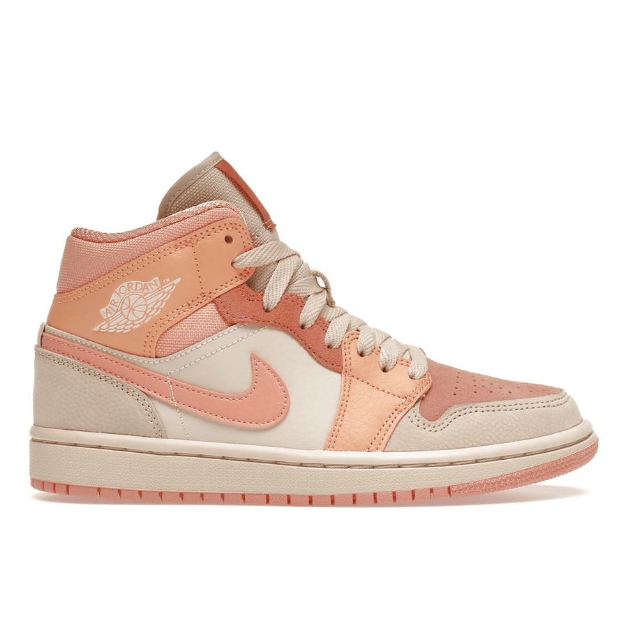 Air Jordan 1 Mid Apricot Orange — 36