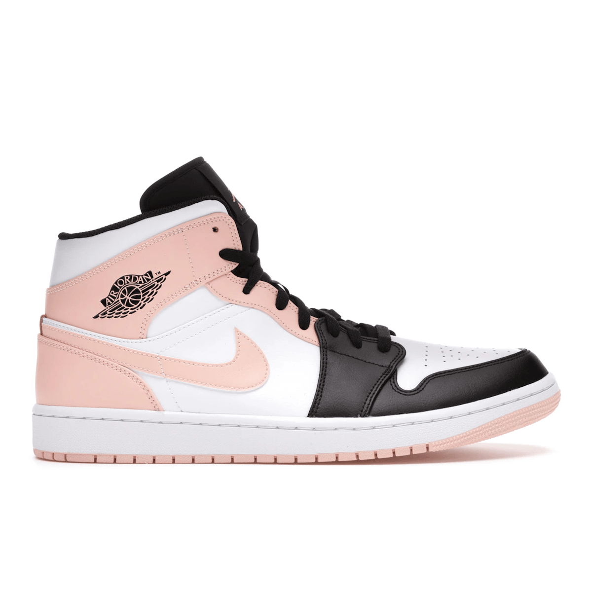 Air Jordan 1 Mid Arctic Orange Black Toe — 36
