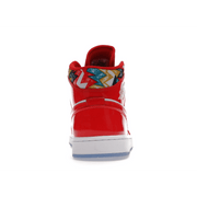 Air Jordan 1 Mid Barcelona Sweater Red Patent