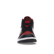 Air Jordan 1 Mid Black Fire Red