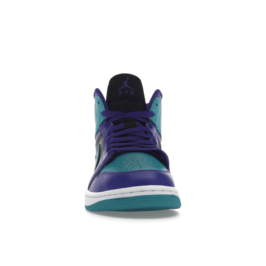 Air Jordan 1 Mid Black Grape — 36
