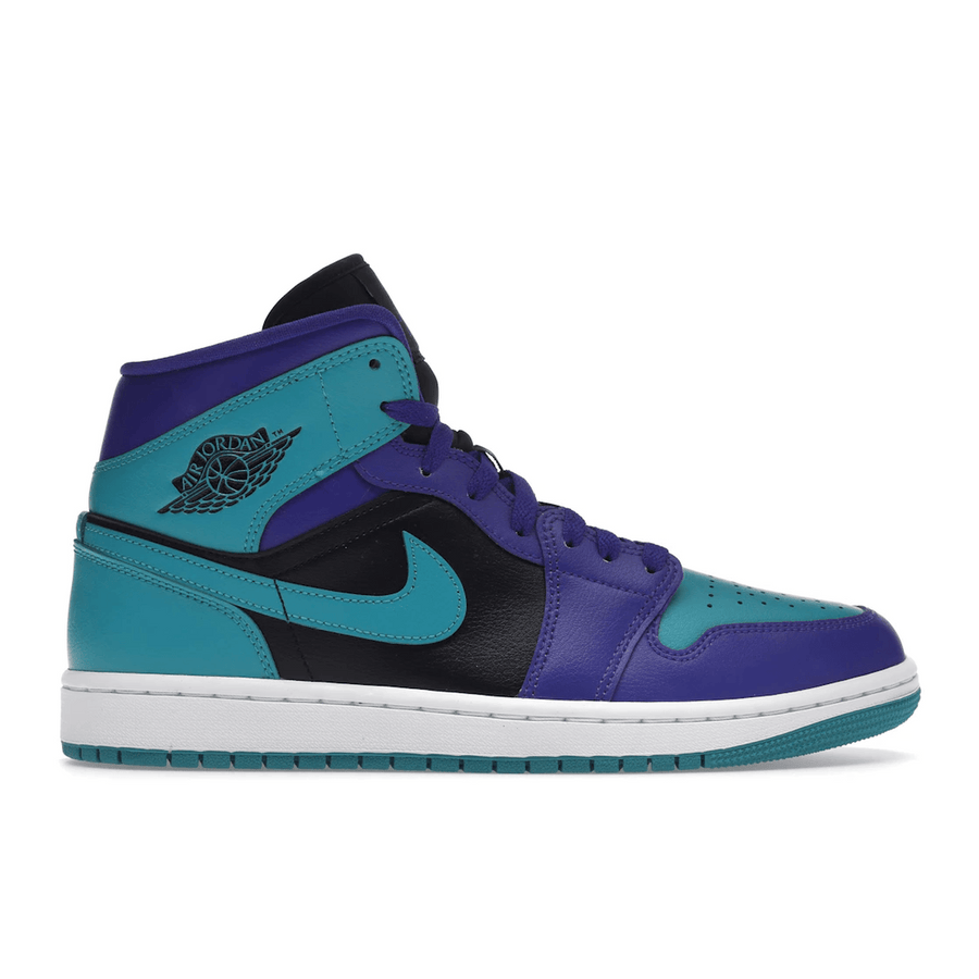 Air Jordan 1 Mid Black Grape — 36
