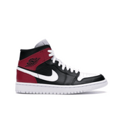 Air Jordan 1 Mid Black Noble Red