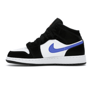Air Jordan 1 Mid Black Racer Blue White
