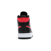 Air Jordan 1 Mid Black Siren Red