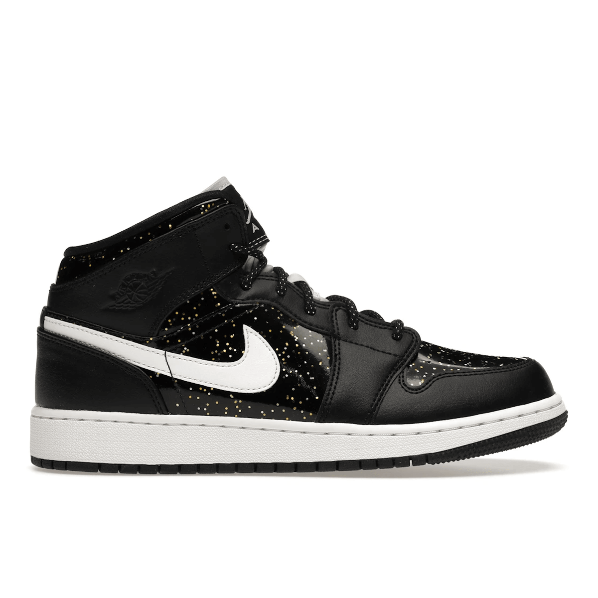Air Jordan 1 Mid Black Speckle — 36