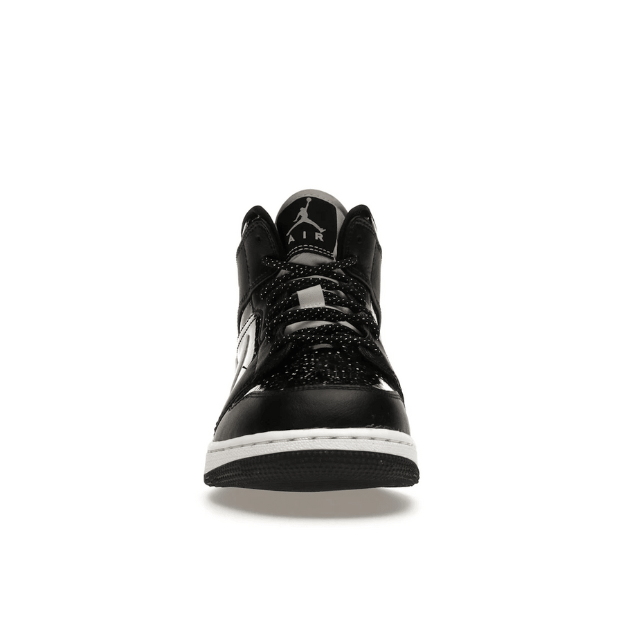 Air Jordan 1 Mid Black Speckle — 36