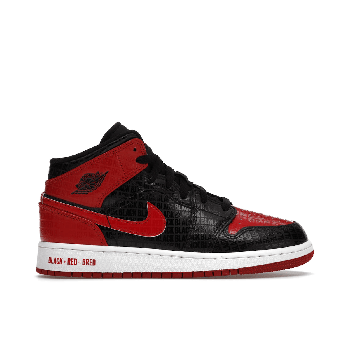 Air Jordan 1 Mid Wide Text — 36