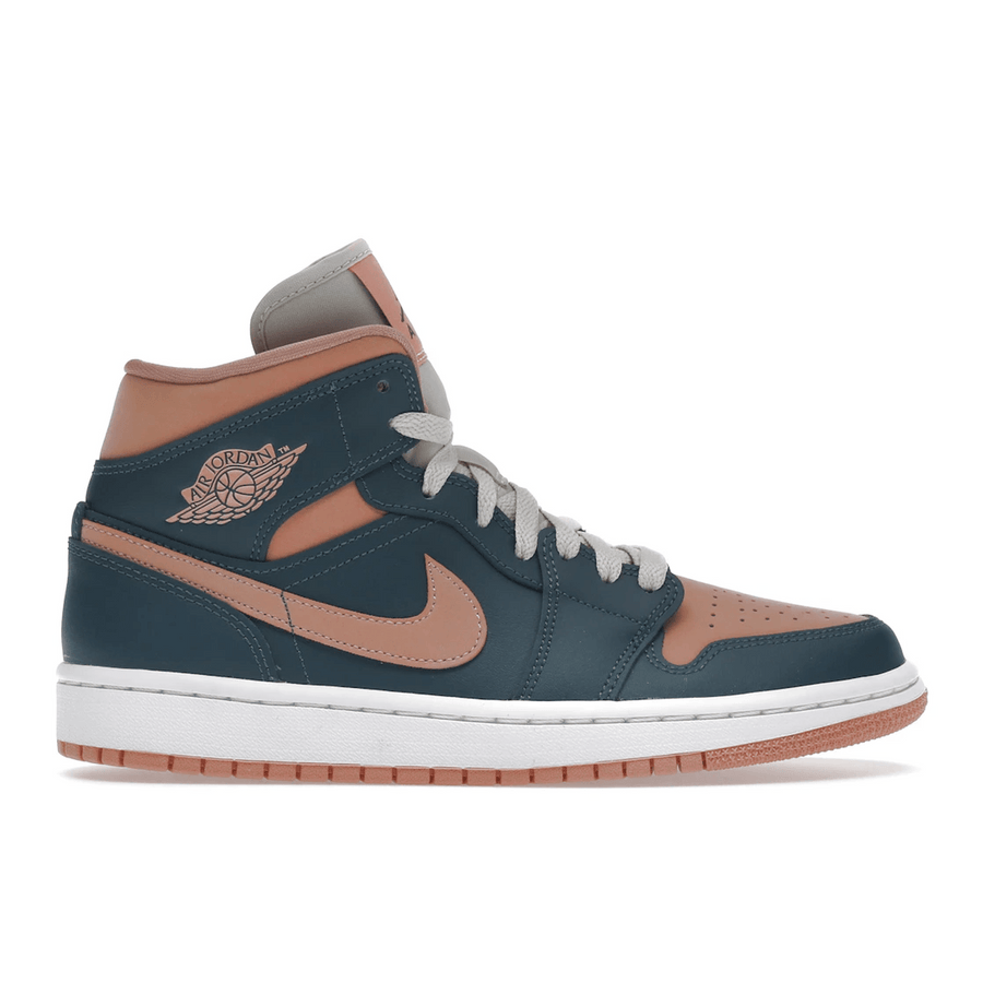 Air Jordan 1 Mid Dark Teal Green — 36
