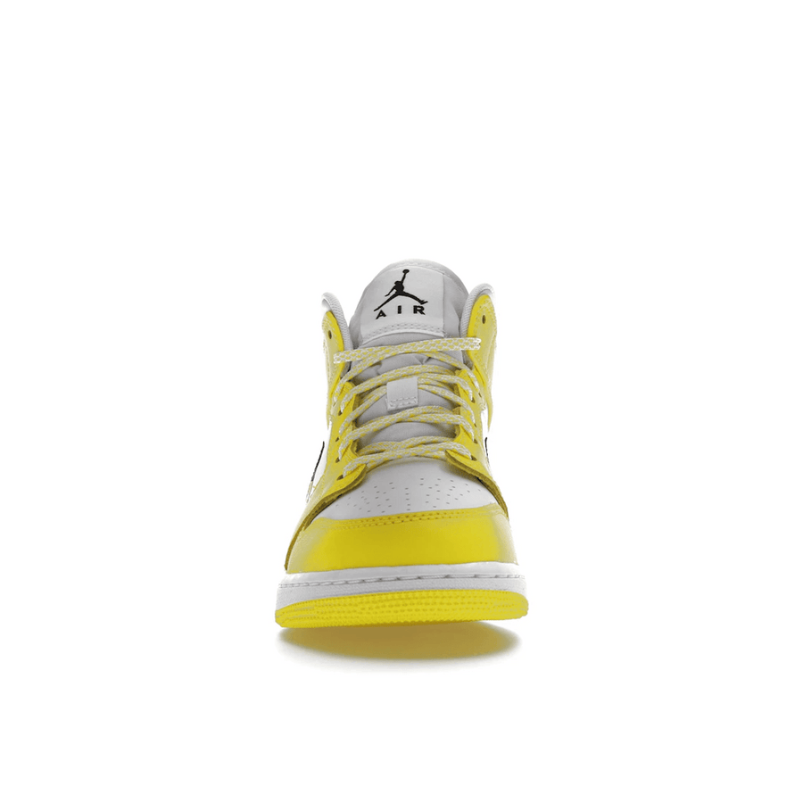 Air Jordan 1 Mid Dynamic Yellow Floral — 36