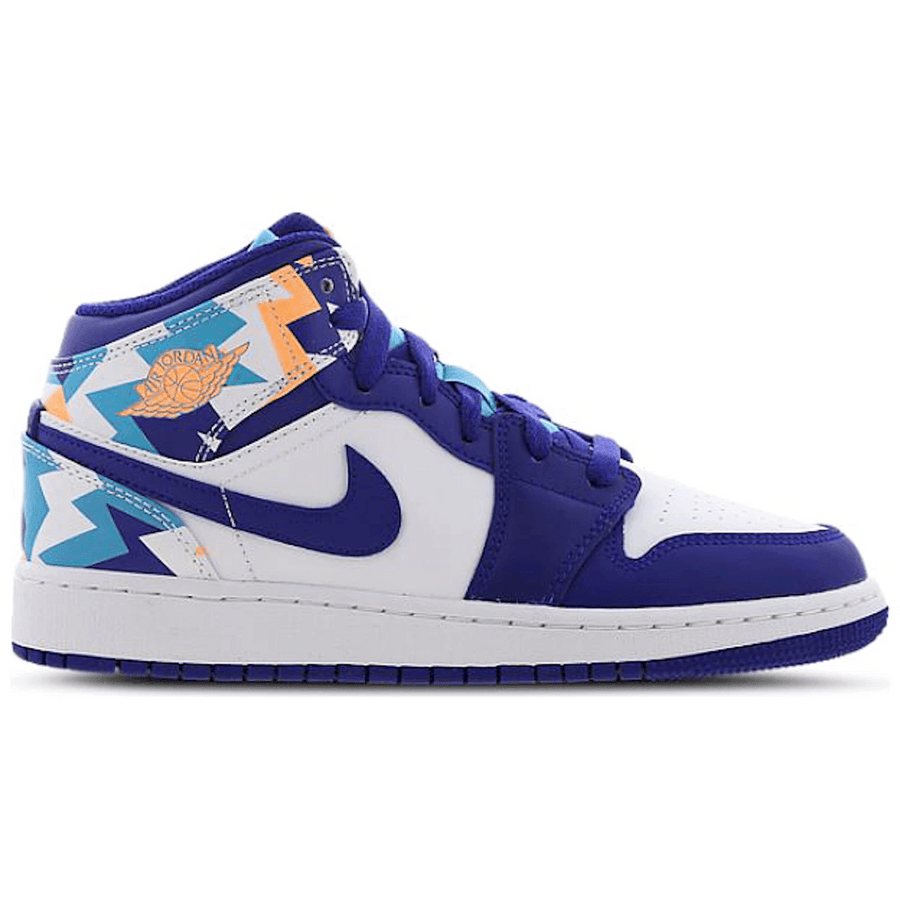 Air Jordan 1 Mid Geometric Print — 36