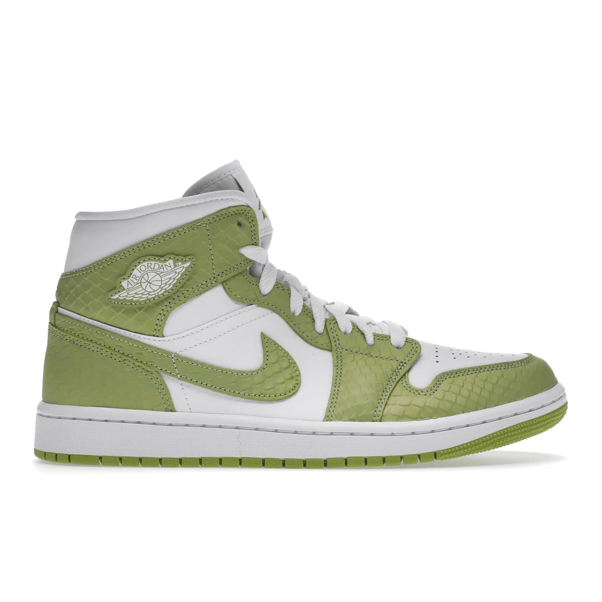 Air Jordan 1 Mid Green Python — 36
