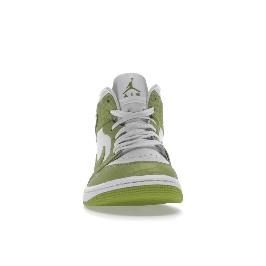 Air Jordan 1 Mid Green Python — 36