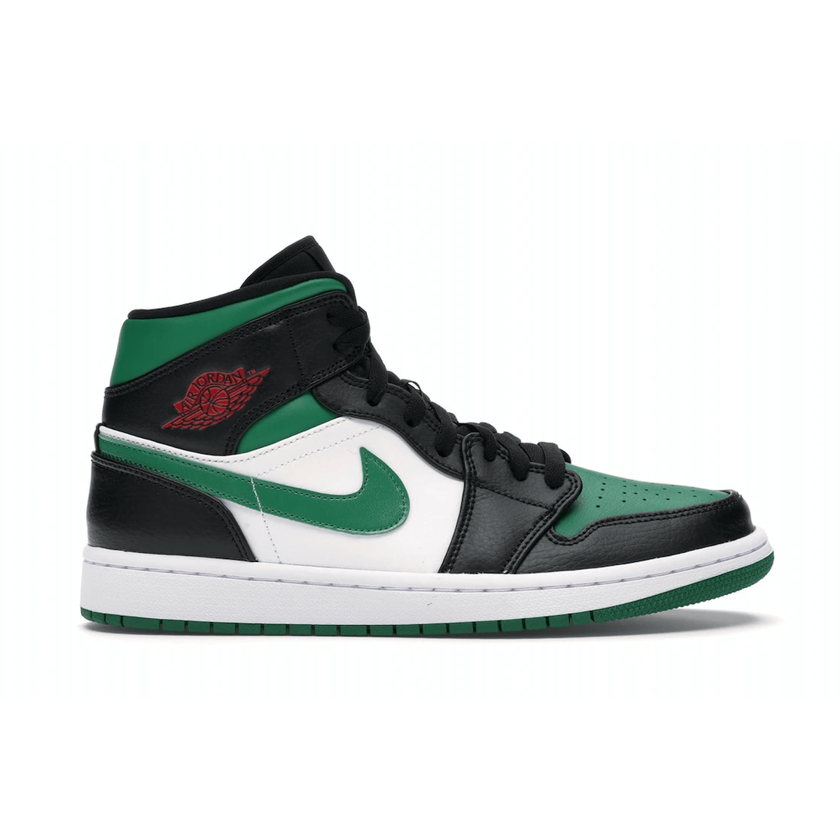 Air Jordan 1 Mid Green Toe — 36