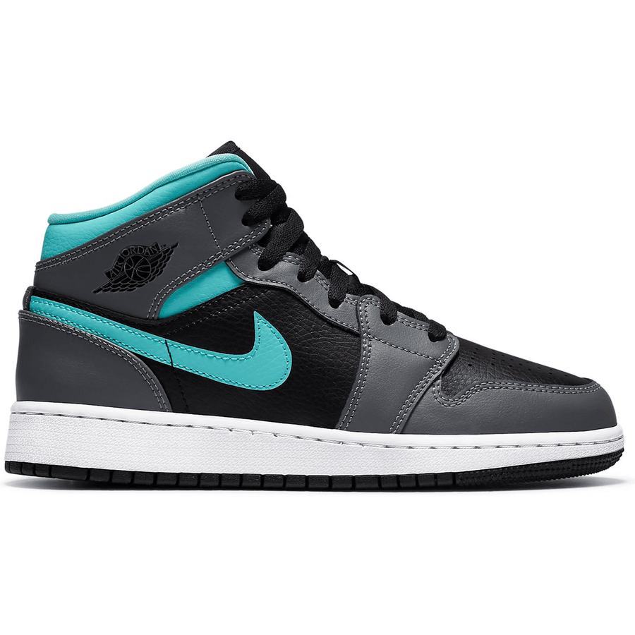 Air Jordan 1 Mid Grey Aqua — 36