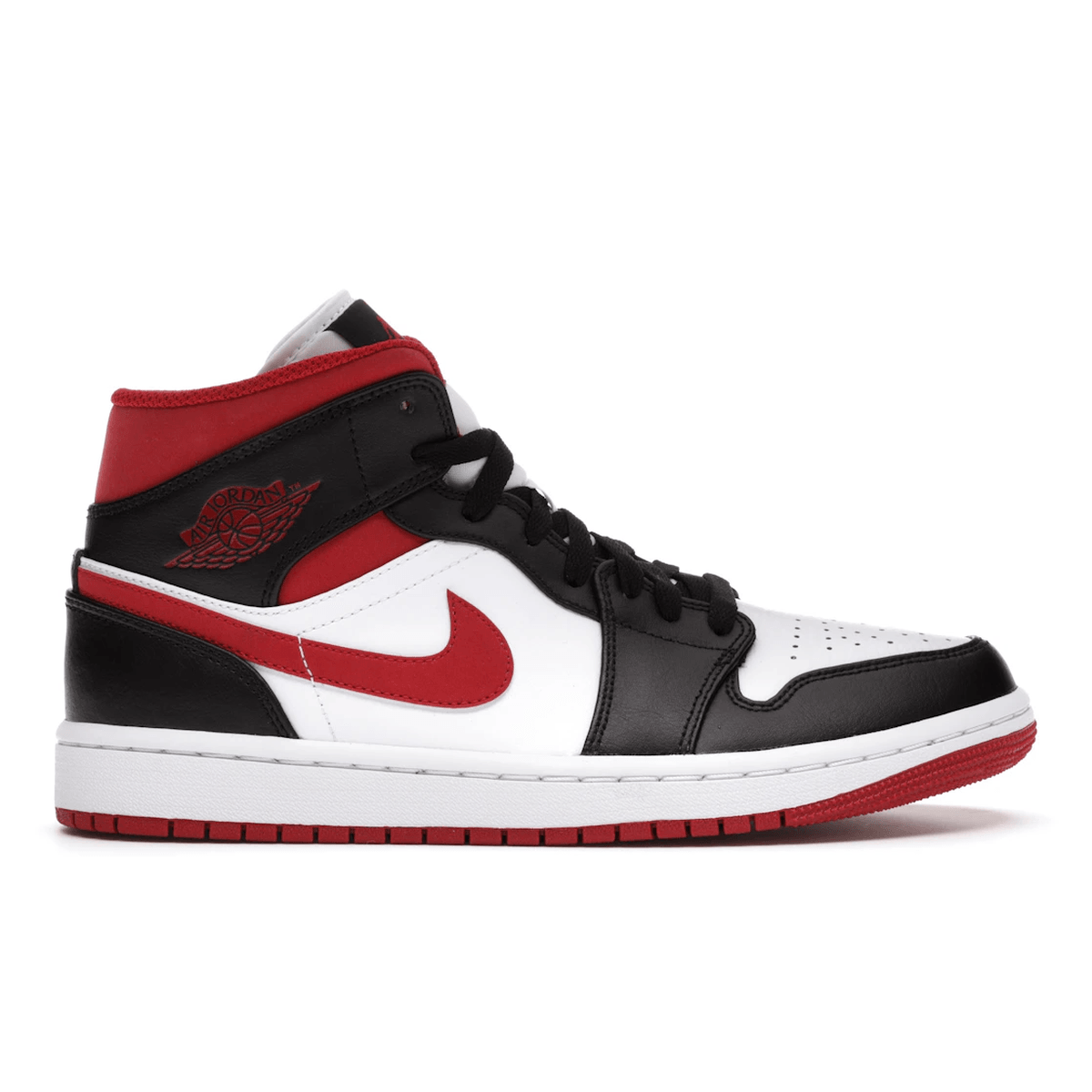 Air Jordan 1 Mid Gym Red Black White — 36