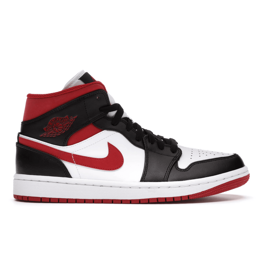 Air Jordan 1 Mid Gym Red Black White — 36