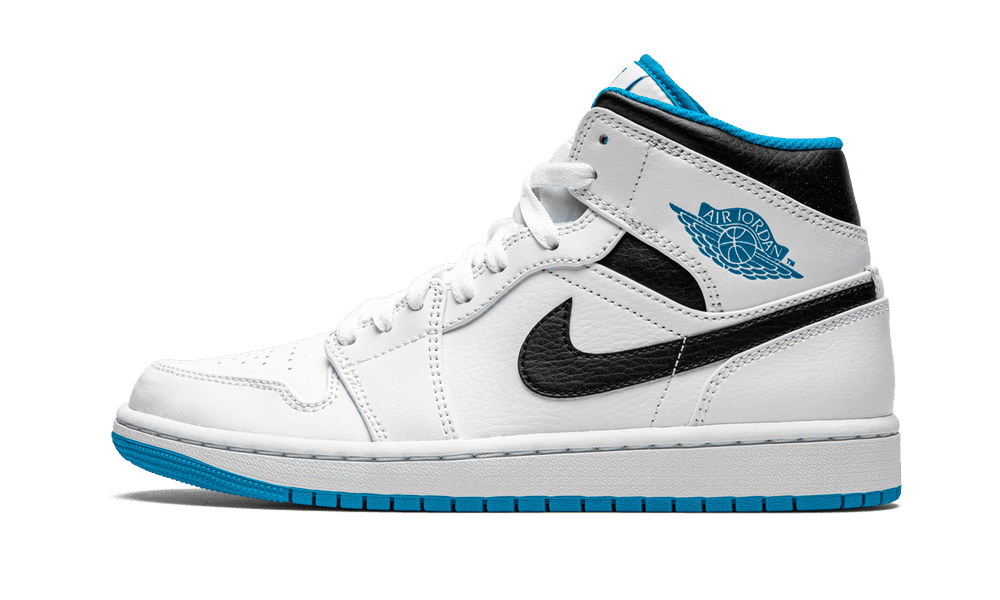 Air Jordan 1 Mid Laser Blue — 36