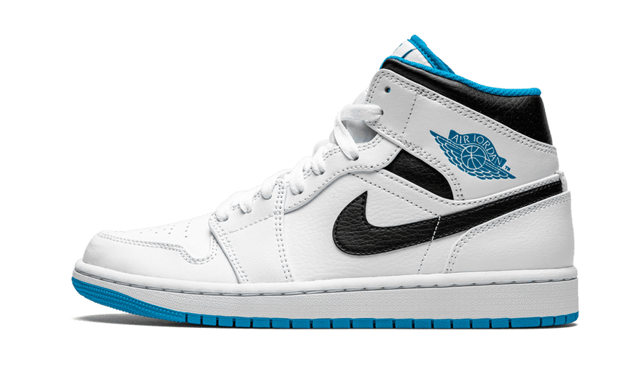 Air Jordan 1 Mid Laser Blue — 36