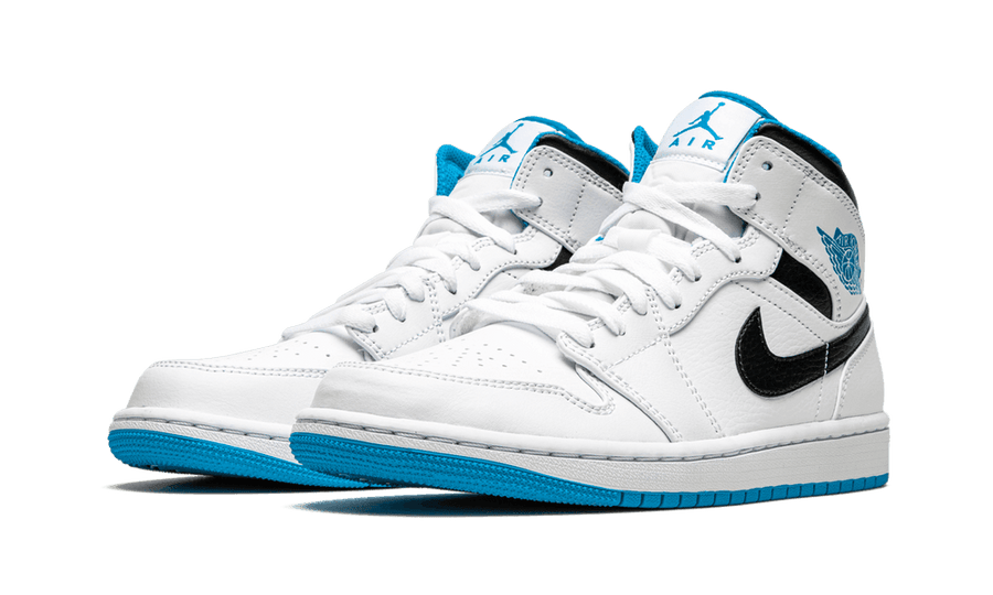 Air Jordan 1 Mid Laser Blue — 36