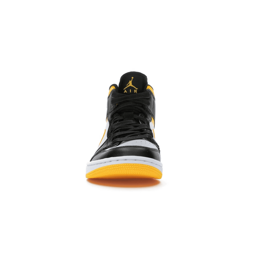 Air Jordan 1 Mid Laser Orange Black — 36
