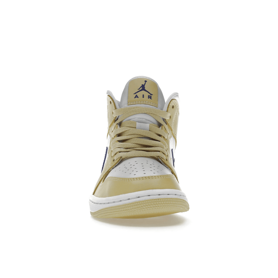 Air Jordan 1 Mid Lemon Wash Lapis — 36