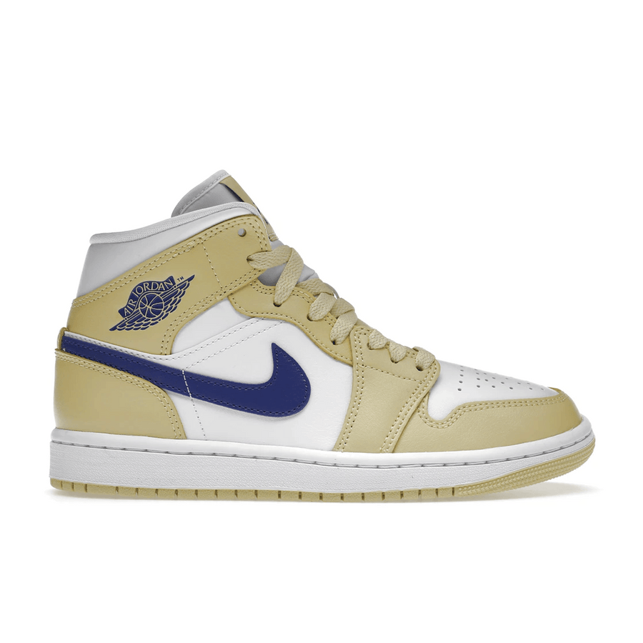 Air Jordan 1 Mid Lemon Wash Lapis — 36