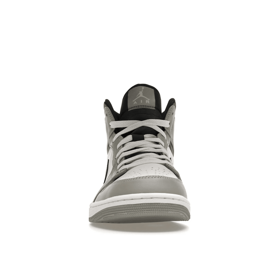 Air Jordan 1 Mid Light Smoke Gray Anthracite — 36