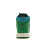 Air Jordan 1 Mid Lucky Green Aquatone