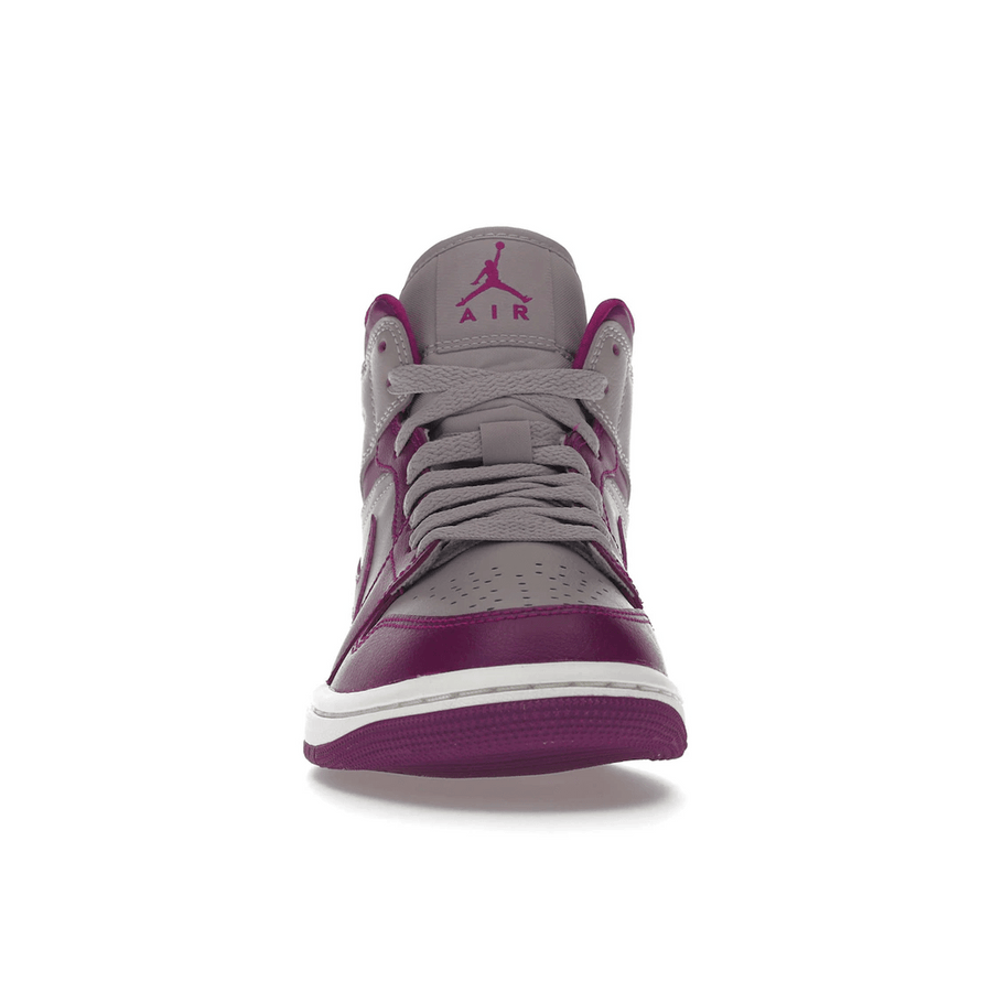 Air Jordan 1 Mid Magenta Grey — 36