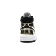 Air Jordan 1 Mid Metallic Gold Black White