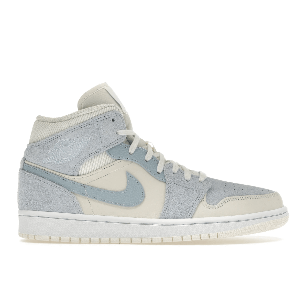 Air Jordan 1 Mid Mixed Textures Blue — 36