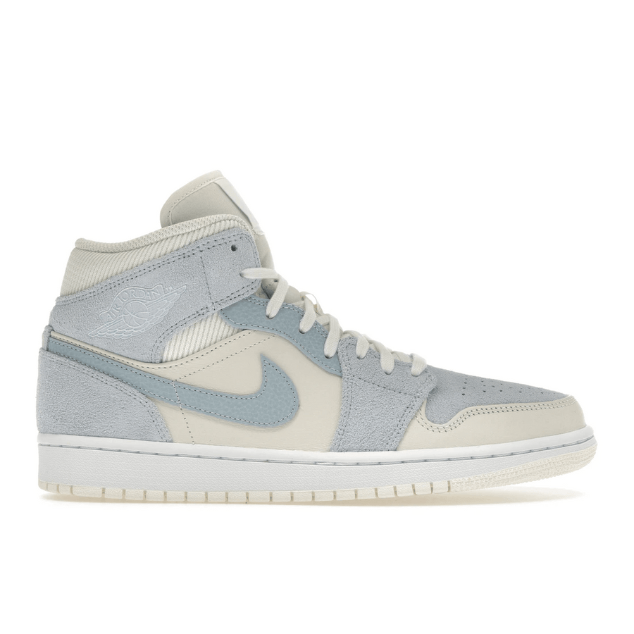 Air Jordan 1 Mid Mixed Textures Blue — 36