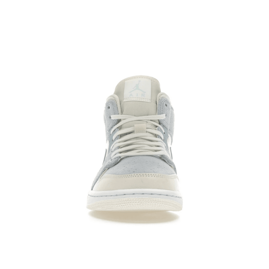 Air Jordan 1 Mid Mixed Textures Blue — 36