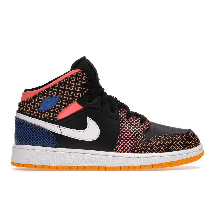 Air Jordan 1 Mid MMD Multi-Color Grid — 36