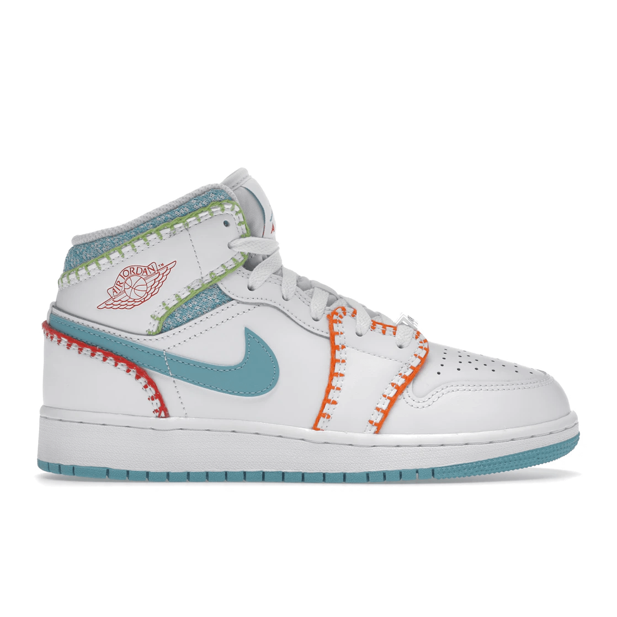 Air Jordan 1 Mid Multi Knit — 36