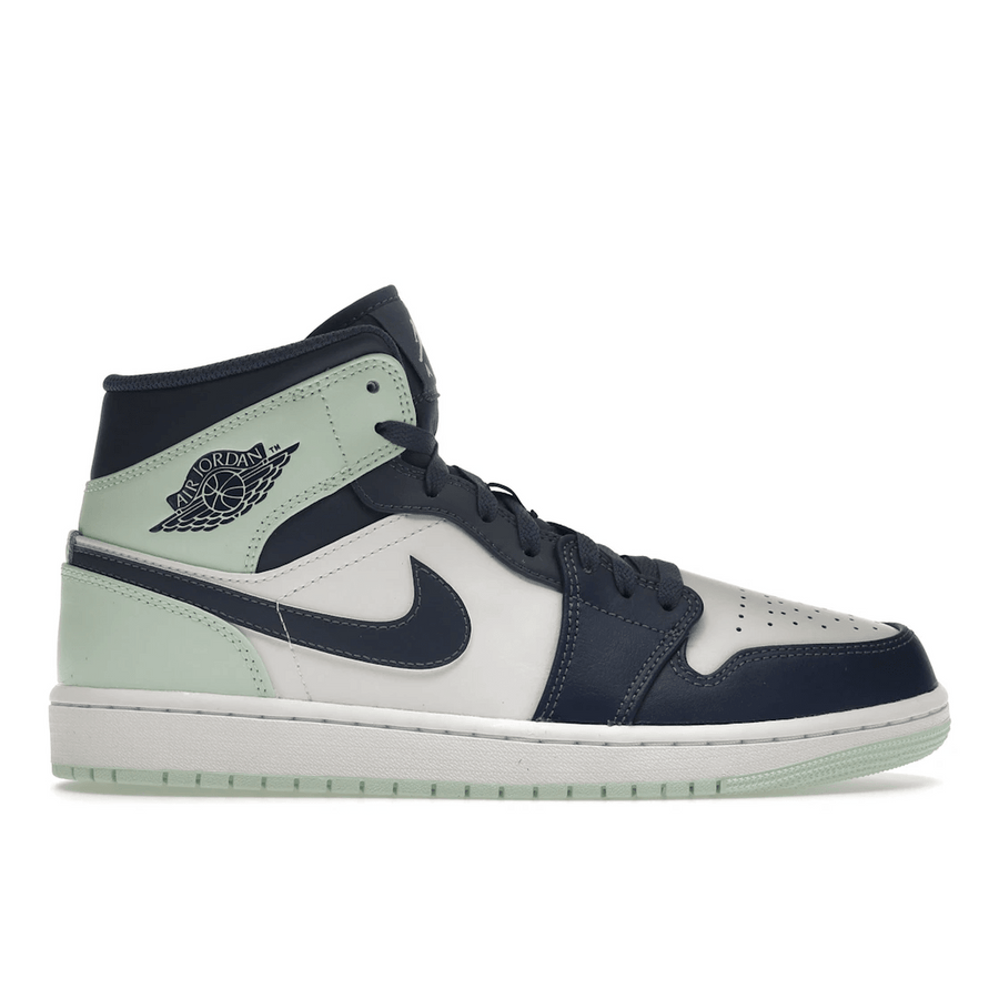 Air Jordan 1 Mid Mystic Navy Mint Foam — 36