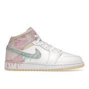 Air Jordan 1 Mid Paint Drip