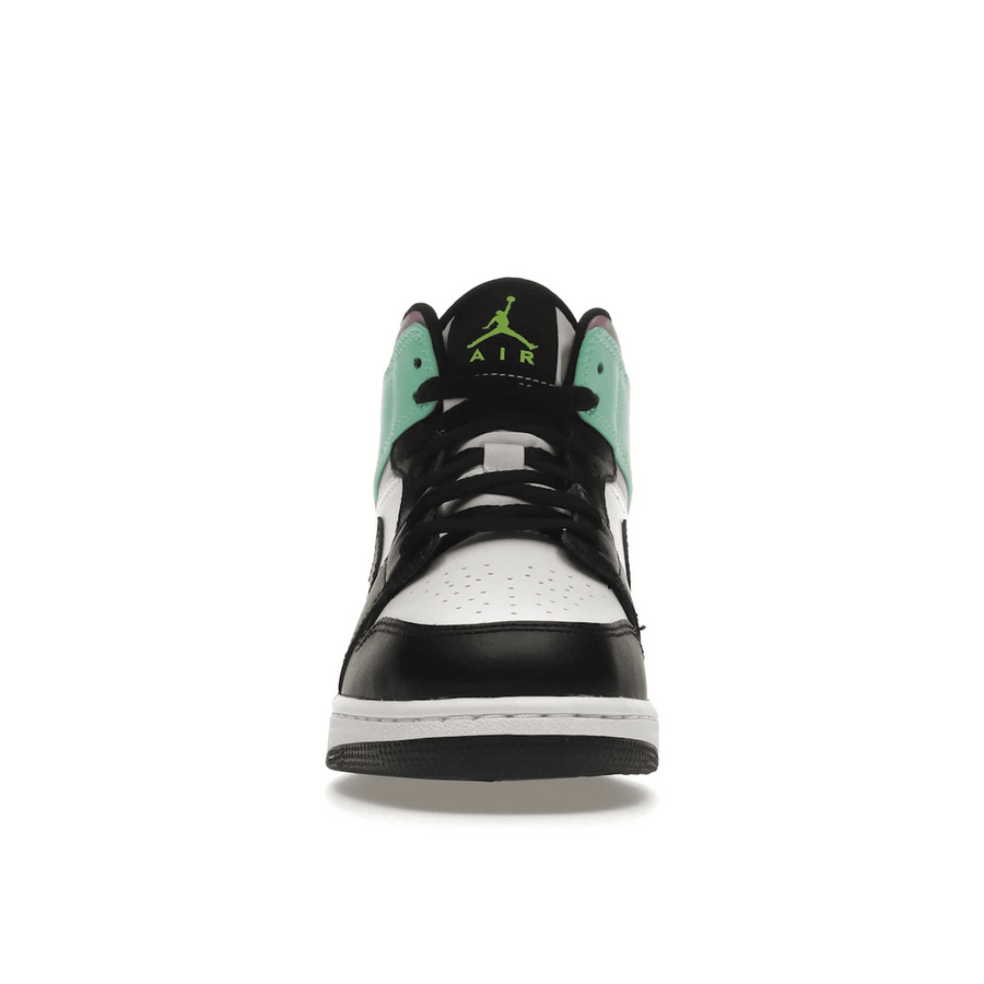 Air Jordan 1 Mid Pastel Black Toe — 36