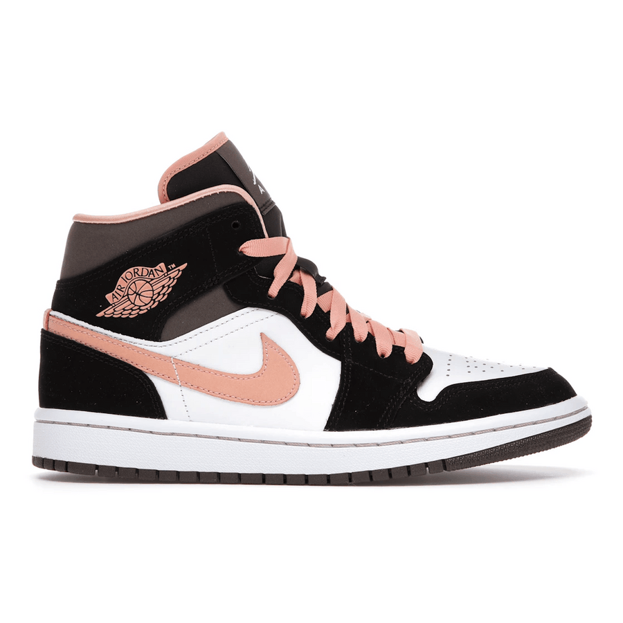 Air Jordan 1 Mid Peach Mocha — 36