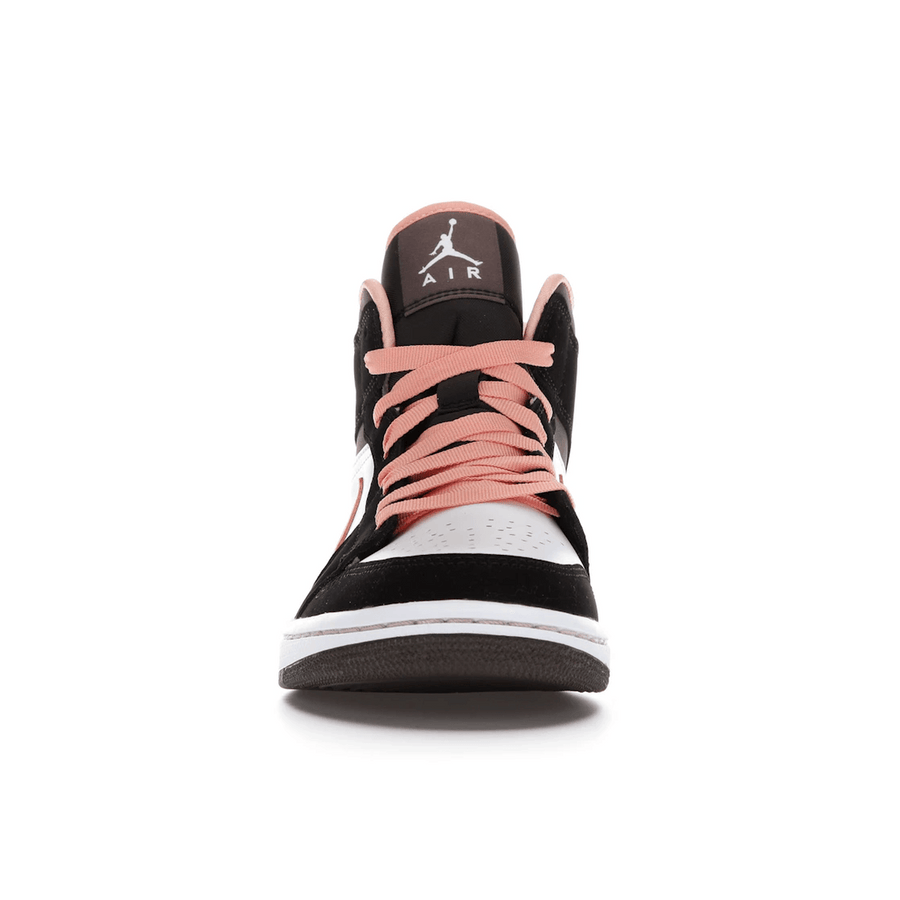 Air Jordan 1 Mid Peach Mocha — 36