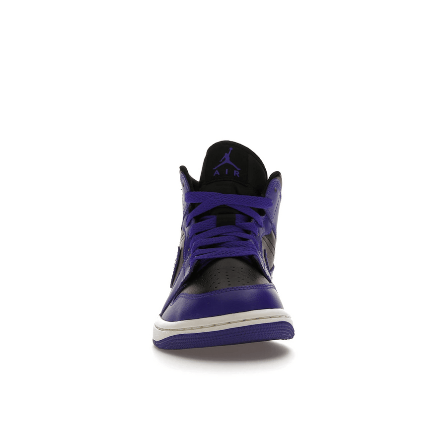 Air Jordan 1 Mid Purple Black — 36