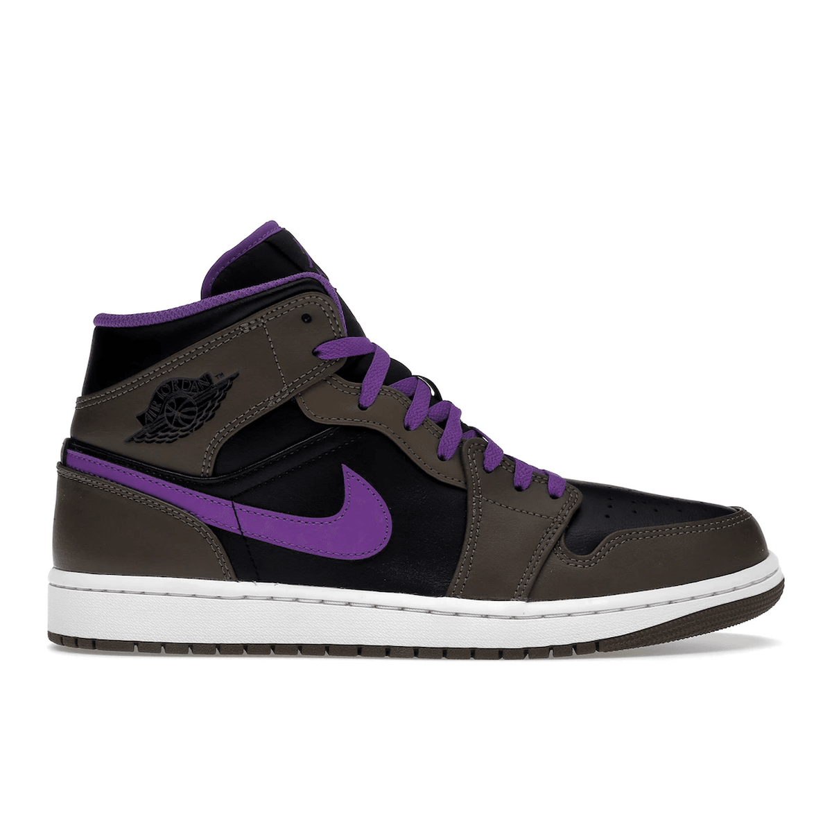 Air Jordan 1 Mid Purple Mocha — 36