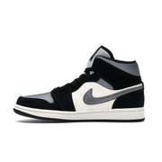 Air Jordan 1 Mid Satin Gray Toe