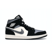 Air Jordan 1 Mid Satin Gray Toe