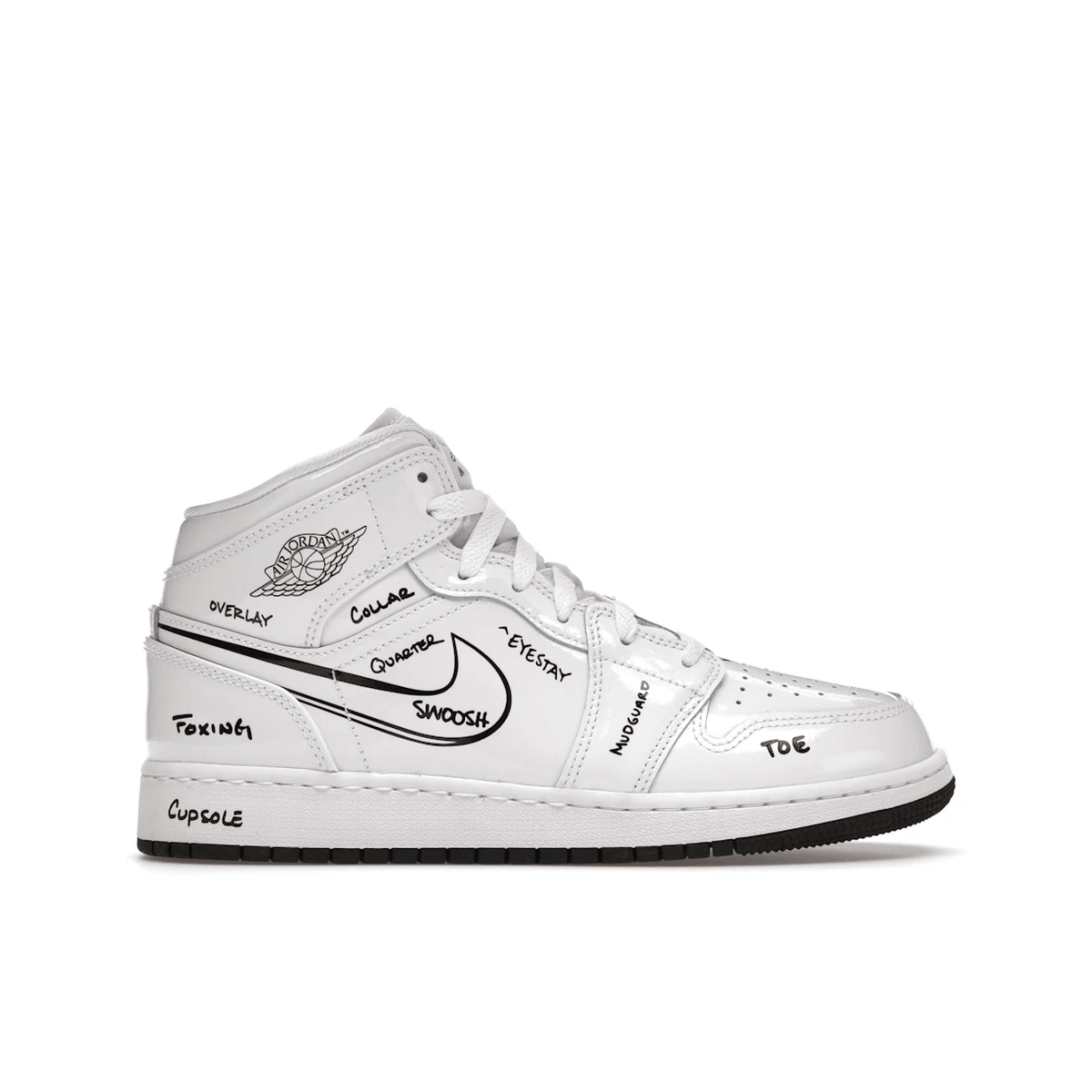 Air Jordan 1 Mid Schematic — 36