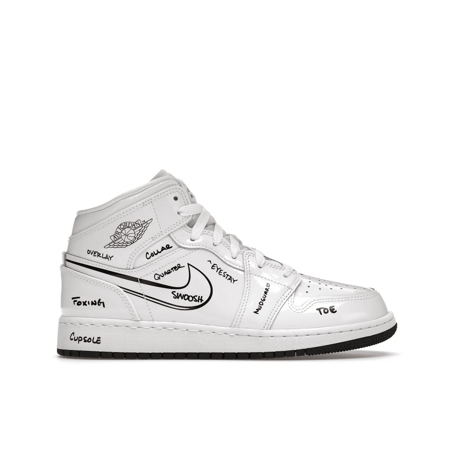 Air Jordan 1 Mid Schematic — 36