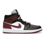 Air Jordan 1 Mid SE Black Dark Beetroot